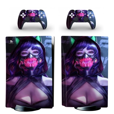 Resident Evil 4 decal skin for PS5 Disc Edition Console an.. Resident Evil 4 decal skin for PS5 Disc Edition Console an..