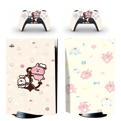 Cartoon Rabbit Chicken decal skin for PS5 Disc Edition Con.. Cartoon Rabbit Chicken decal skin for PS5 Disc Edition Con..