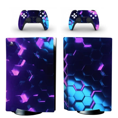Digital Texture decal skin for PS5 Disc Edition Console an.. Digital Texture decal skin for PS5 Disc Edition Console an..