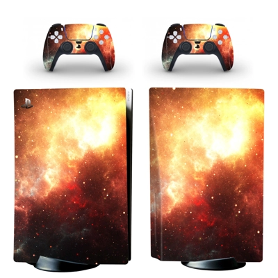 Starry Sky decal skin for PS5 Disc Edition Console and two.. Starry Sky decal skin for PS5 Disc Edition Console and two..