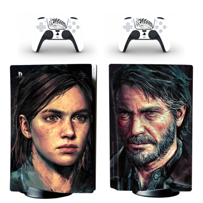 The Last of Us decal skin for PS5 Disc Edition Console and.. The Last of Us decal skin for PS5 Disc Edition Console and..