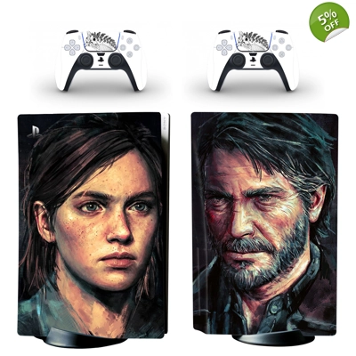 The Last of Us decal skin for PS5 Disc Edition Console and.. The Last of Us decal skin for PS5 Disc Edition Console and..