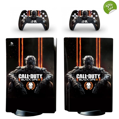 Call of Duty Black Ops decal skin for PS5 Disc Edition Con.. Call of Duty Black Ops decal skin for PS5 Disc Edition Con..