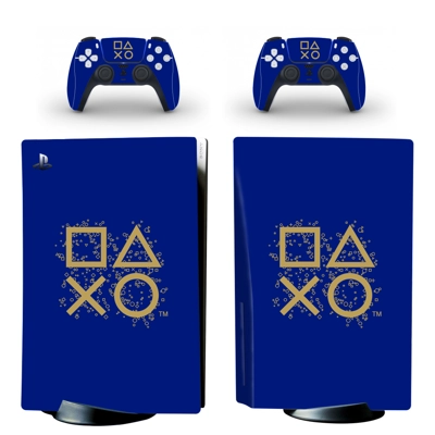 Special Edition decal skin for PS5 Disc Edition Console and two Controllers