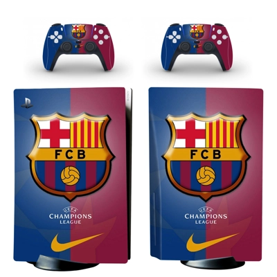 FC Barcelona decal skin for PS5 Disc Edition Console and t.. FC Barcelona decal skin for PS5 Disc Edition Console and t..