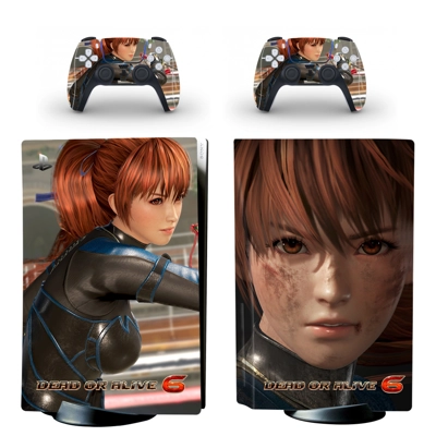 Dead or Alive decal skin for PS5 Disc Edition Console and .. Dead or Alive decal skin for PS5 Disc Edition Console and ..