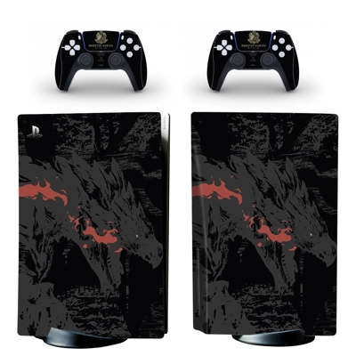 Monster Hunter World decal skin for PS5 Disc Edition Conso.. Monster Hunter World decal skin for PS5 Disc Edition Conso..