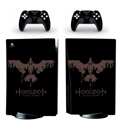 Horizon Zero Dawn decal skin for PS5 Disc Edition Console .. Horizon Zero Dawn decal skin for PS5 Disc Edition Console ..