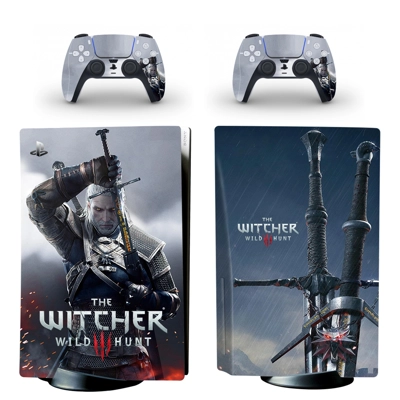 Wizard decal skin for PS5 Disc Edition Console and two Con.. Wizard decal skin for PS5 Disc Edition Console and two Con..