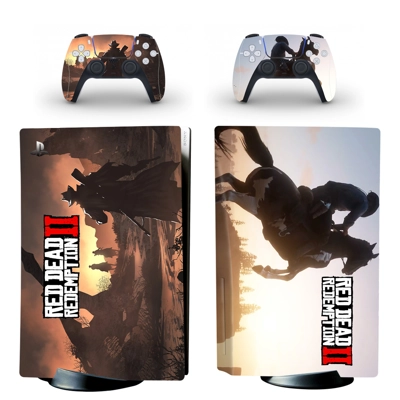 Red Dead Redemption 2 decal skin for PS5 Disc Edition Cons.. Red Dead Redemption 2 decal skin for PS5 Disc Edition Cons..