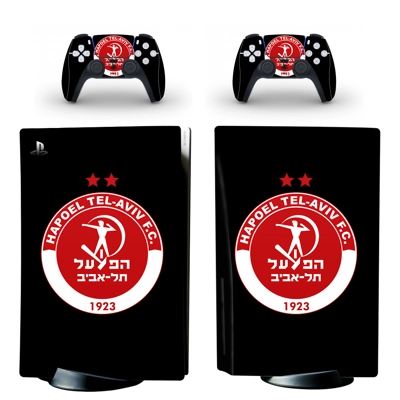 Hapoel Tel Aviv decal skin for PS5 Disc Edition Console an.. Hapoel Tel Aviv decal skin for PS5 Disc Edition Console an..