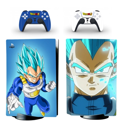 Dragon Ball decal skin for PS5 Disc Edition Console and two Controllers