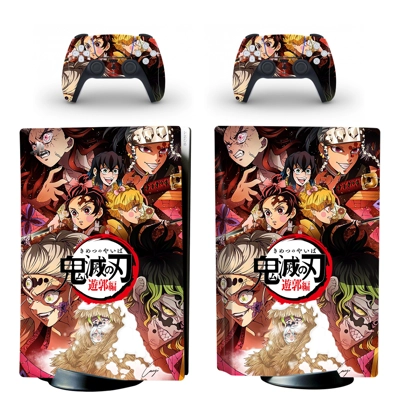 Kimetsu No Yaiba decal skin for PS5 Disc Edition Console a.. Kimetsu No Yaiba decal skin for PS5 Disc Edition Console a..