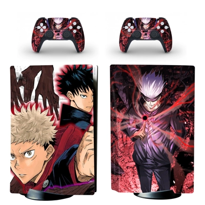 Jujutsu Kaisen decal skin for PS5 Disc Edition Console and.. Jujutsu Kaisen decal skin for PS5 Disc Edition Console and..