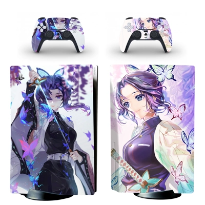 Kimetsu No Yaiba decal skin for PS5 Disc Edition Console a.. Kimetsu No Yaiba decal skin for PS5 Disc Edition Console a..