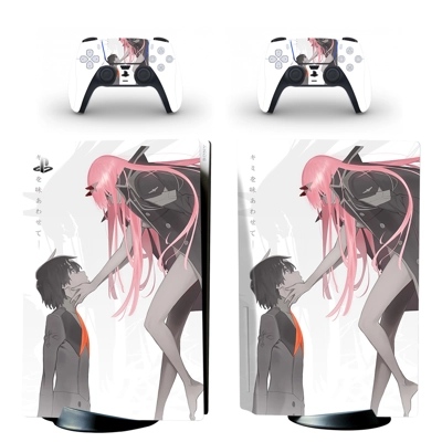 Cartoon Anime decal skin for PS5 Disc Edition Console and .. Cartoon Anime decal skin for PS5 Disc Edition Console and ..