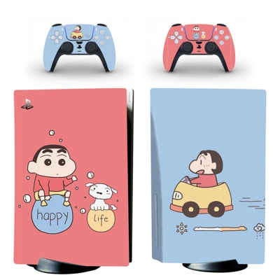 Crayon Shin-Chan decal skin for PS5 Disc Edition Console a.. Crayon Shin-Chan decal skin for PS5 Disc Edition Console a..