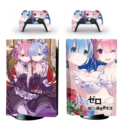 Anime Date A Live decal skin for PS5 Disc Edition Console .. Anime Date A Live decal skin for PS5 Disc Edition Console ..
