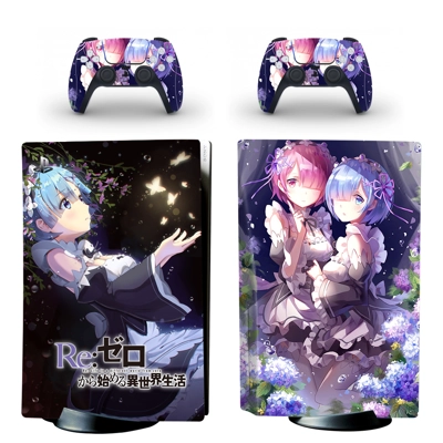 Anime Date A Live decal skin for PS5 Disc Edition Console .. Anime Date A Live decal skin for PS5 Disc Edition Console ..