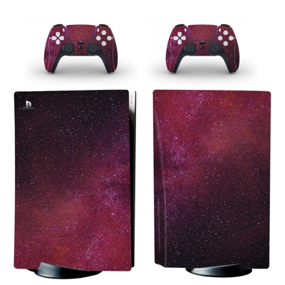 Starry Sky decal skin for PS5 Disc Edition Console and two.. Starry Sky decal skin for PS5 Disc Edition Console and two..