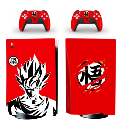 Dragon Ball decal skin for PS5 Disc Edition Console and tw.. Dragon Ball decal skin for PS5 Disc Edition Console and tw..