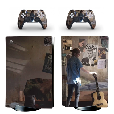 The Last of Us decal skin for PS5 Disc Edition Console and.. The Last of Us decal skin for PS5 Disc Edition Console and..