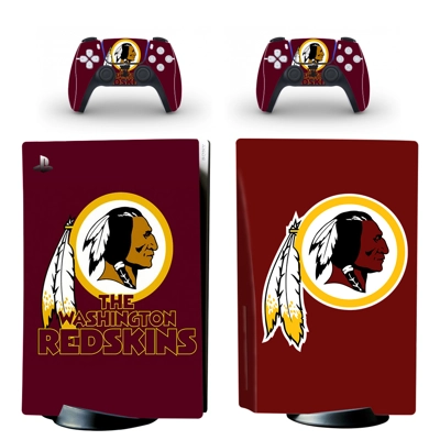 Washington Commanders decal skin for PS5 Disc Edition Cons.. Washington Commanders decal skin for PS5 Disc Edition Cons..