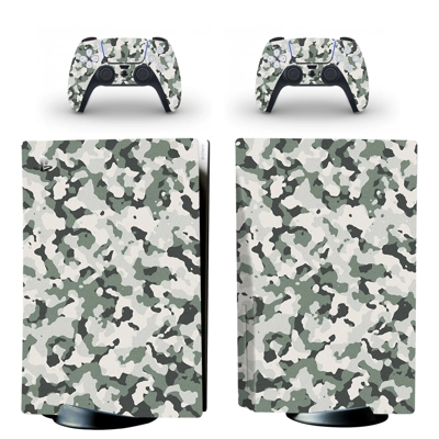 Camouflage Texture decal skin for PS5 Disc Edition Console.. Camouflage Texture decal skin for PS5 Disc Edition Console..