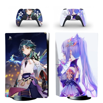Genshin Impact decal skin for PS5 Disc Edition Console and.. Genshin Impact decal skin for PS5 Disc Edition Console and..