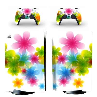 Flower Texture decal skin for PS5 Disc Edition Console and.. Flower Texture decal skin for PS5 Disc Edition Console and..