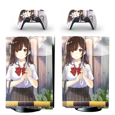 Sayu Ogiwara decal skin for PS5 Disc Edition Console and t.. Sayu Ogiwara decal skin for PS5 Disc Edition Console and t..