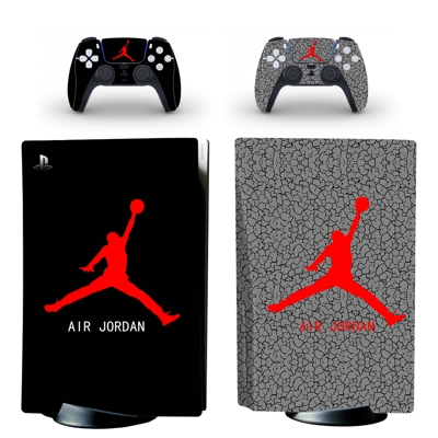 Jordan NBA decal skin for PS5 Disc Edition Console and two.. Jordan NBA decal skin for PS5 Disc Edition Console and two..