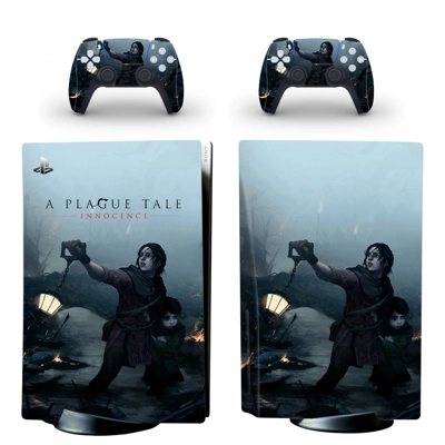 A Plague Tale Innocence decal skin for PS5 Disc Edition Co.. A Plague Tale Innocence decal skin for PS5 Disc Edition Co..