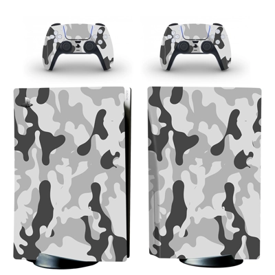 Camouflage decal skin for PS5 Disc Edition Console and two.. Camouflage decal skin for PS5 Disc Edition Console and two..