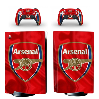 Arsenal Football Club decal skin for PS5 Disc Edition Cons.. Arsenal Football Club decal skin for PS5 Disc Edition Cons..