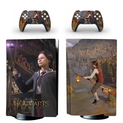 Hogwarts Legacy decal skin for PS5 Disc Edition Console an.. Hogwarts Legacy decal skin for PS5 Disc Edition Console an..