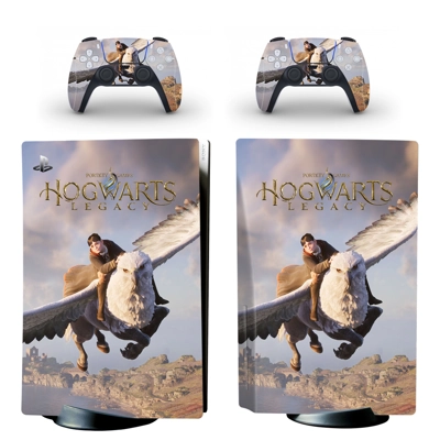 Hogwarts Legacy decal skin for PS5 Disc Edition Console an.. Hogwarts Legacy decal skin for PS5 Disc Edition Console an..