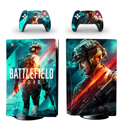 Battlefield decal skin for PS5 Disc Edition Console and tw.. Battlefield decal skin for PS5 Disc Edition Console and tw..
