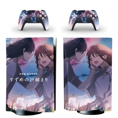Journey of Suzuya decal skin for PS5 Disc Edition Console and two Controllers