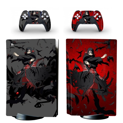 Naruto decal skin for PS5 Disc Edition Console and two Con.. Naruto decal skin for PS5 Disc Edition Console and two Con..