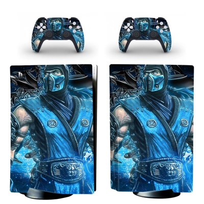 Mortal Kombat decal skin for PS5 Disc Edition Console and .. Mortal Kombat decal skin for PS5 Disc Edition Console and ..