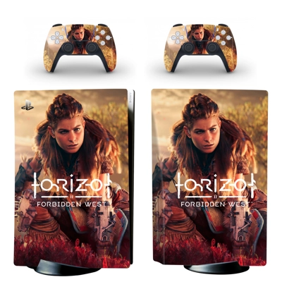 Horizon Forbidden West decal skin for PS5 Disc Edition Con.. Horizon Forbidden West decal skin for PS5 Disc Edition Con..
