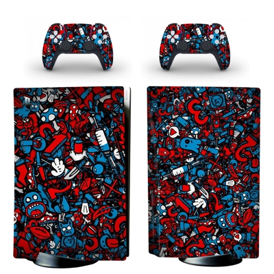 Digital Texture decal skin for PS5 Disc Edition Console an.. Digital Texture decal skin for PS5 Disc Edition Console an..