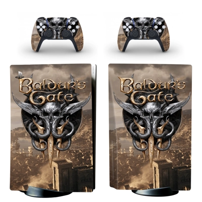 Baldur's Gate 3 decal skin for PS5 Disc Edition Console an.. Baldur's Gate 3 decal skin for PS5 Disc Edition Console an..
