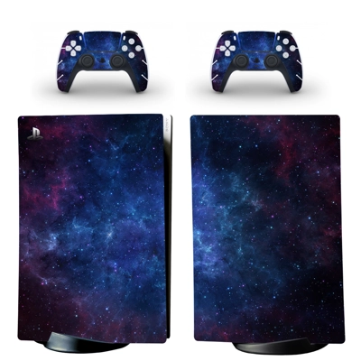 Starry Sky decal skin for PS5 Digital Console and two Cont.. Starry Sky decal skin for PS5 Digital Console and two Cont..