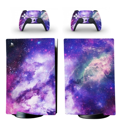 Starry Sky decal skin for PS5 Digital Console and two Cont.. Starry Sky decal skin for PS5 Digital Console and two Cont..