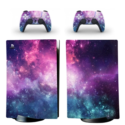 Starry Sky decal skin for PS5 Digital Console and two Cont.. Starry Sky decal skin for PS5 Digital Console and two Cont..