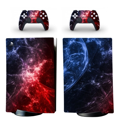 Starry Sky decal skin for PS5 Digital Console and two Cont.. Starry Sky decal skin for PS5 Digital Console and two Cont..