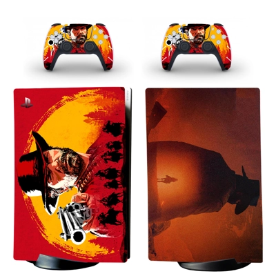 Red Dead Redemption 2 decal skin for PS5 Digital Console a.. Red Dead Redemption 2 decal skin for PS5 Digital Console a..