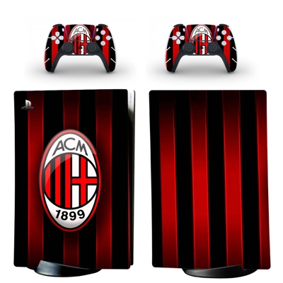 AC Milan decal skin for PS5 Digital Console and two Contro.. AC Milan decal skin for PS5 Digital Console and two Contro..
